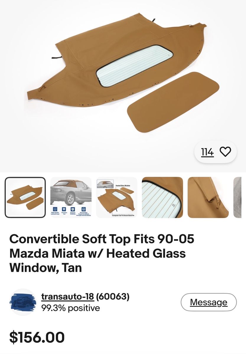 90-05 Miata convertible replacement