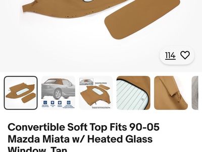 90-05 Miata convertible replacement