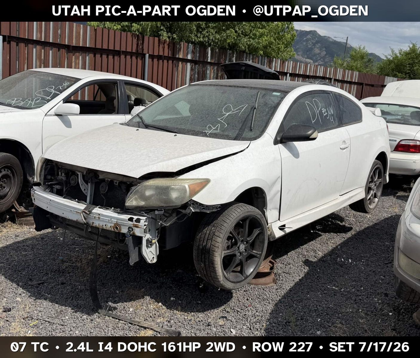 2007 Scion tC Parts - UTPAP Ogden