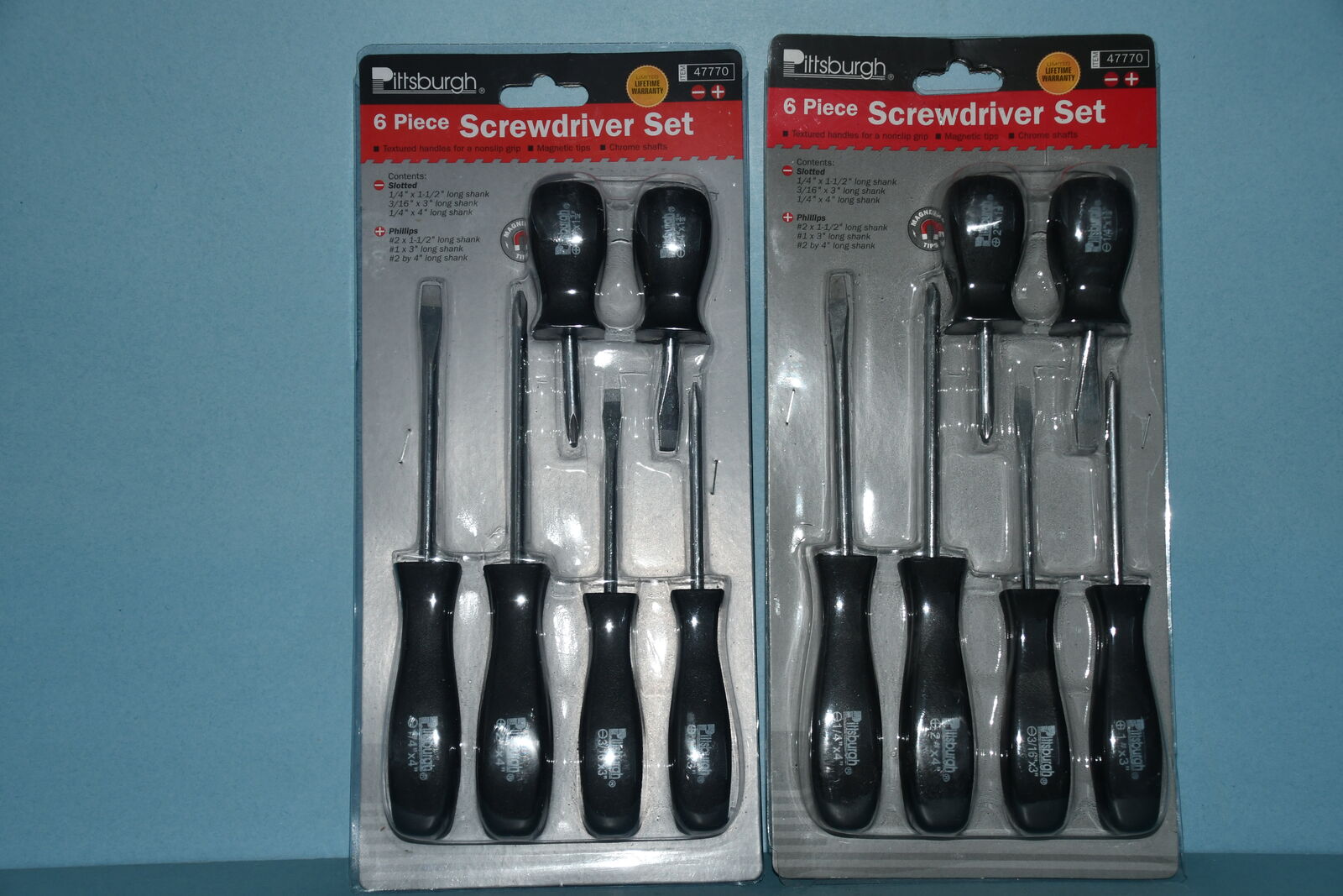 12 NIP PITTSBURGH SCREWDRIVERS ~ STANDARD & PHILLIPS ~ ALL FOR $5