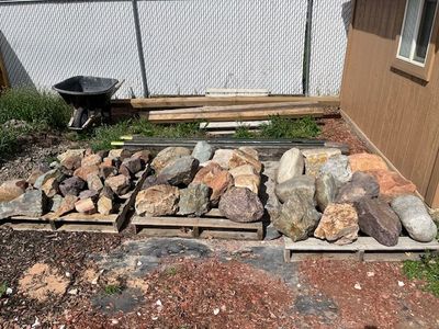 Rock, Garden stone, Landscaping,