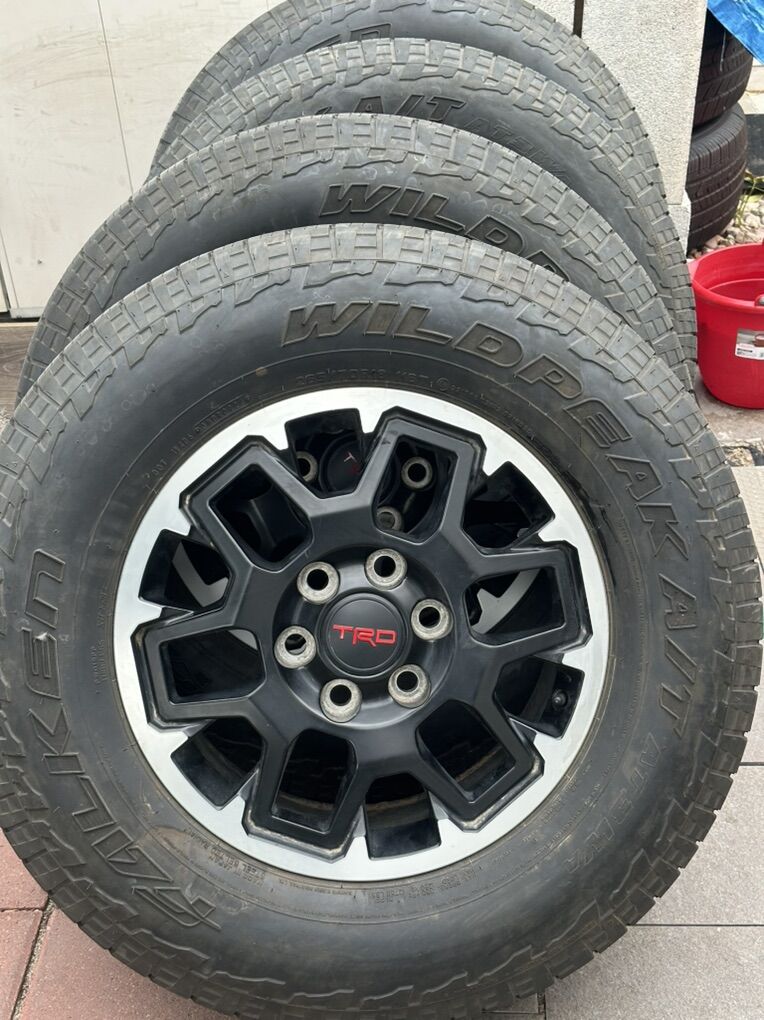 2024 Toyota Tacoma Wheels And Tires