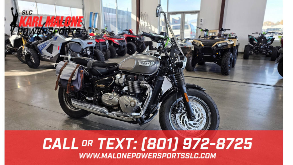 2022 Triumph Bonneville Speedmaster Gold Line Silv