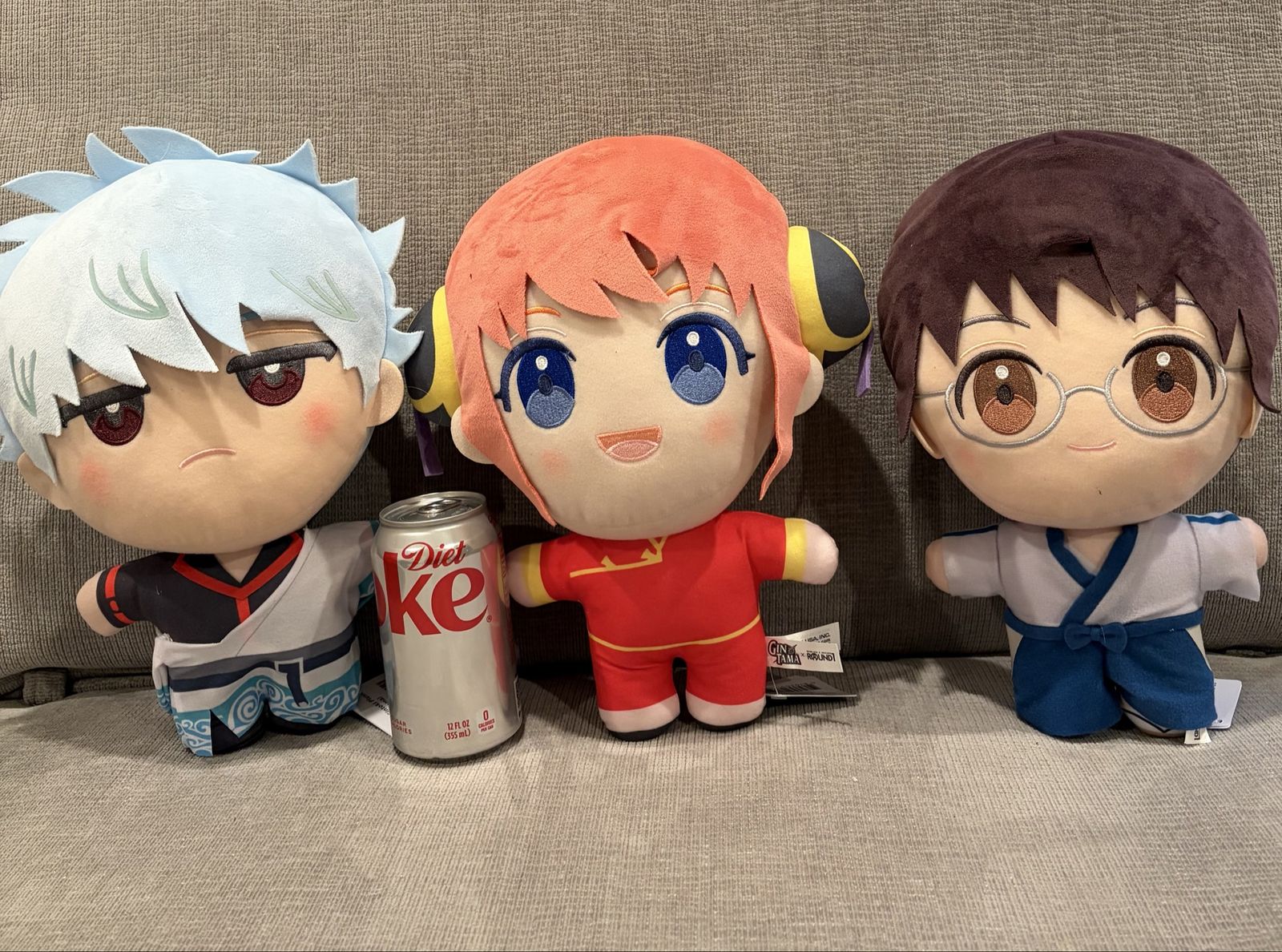 Gintama 12 in Plush Set