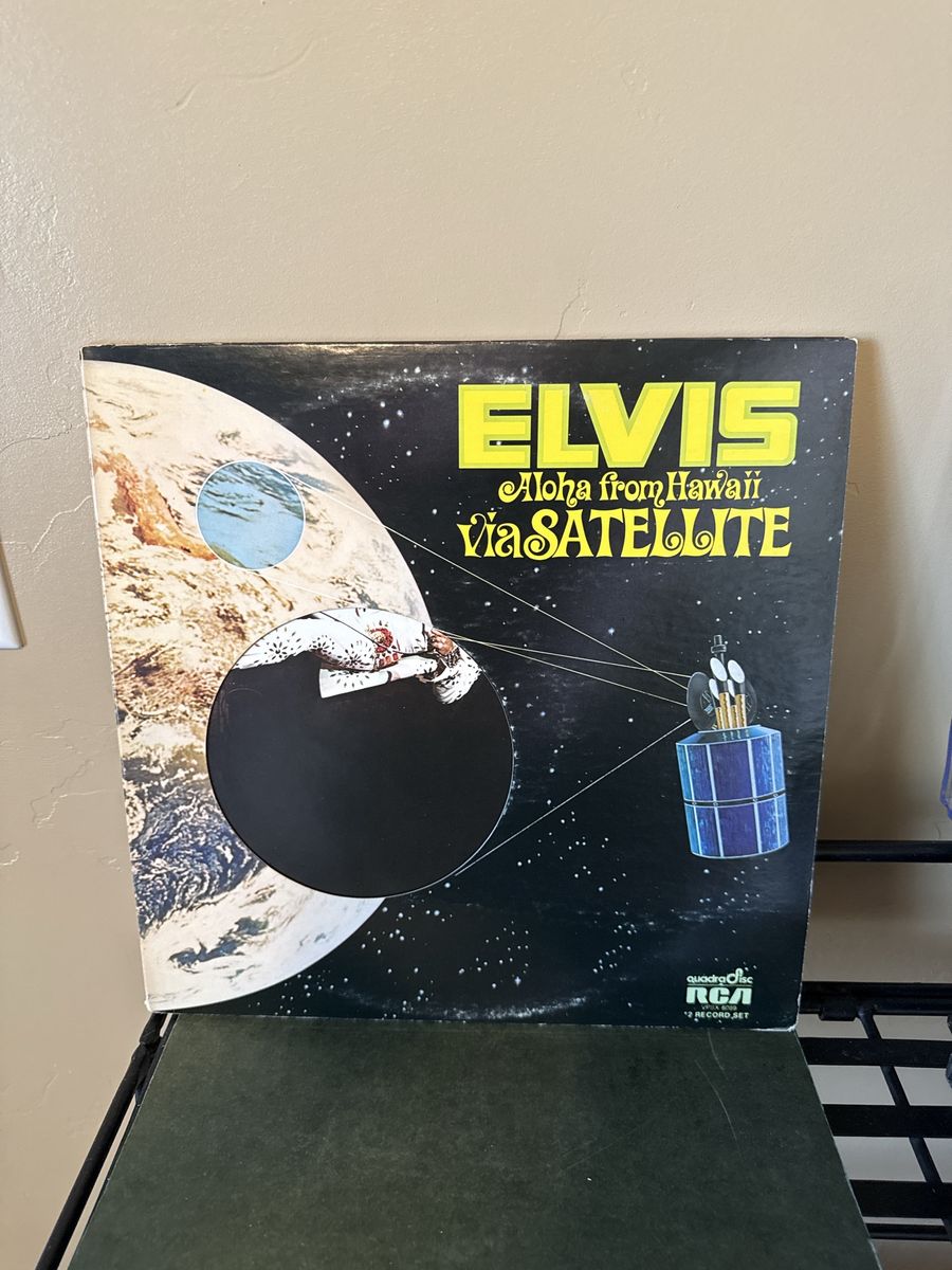 Elvis Presley Aloha from Hawaii via Satellite Vinyl Record