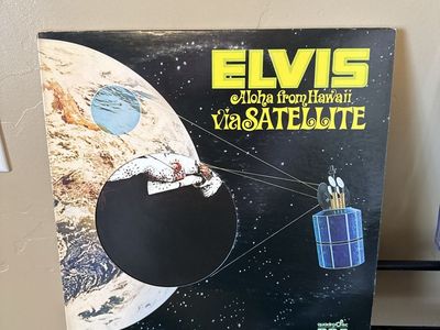 Elvis Presley Aloha from Hawaii via Satellite Vinyl Record