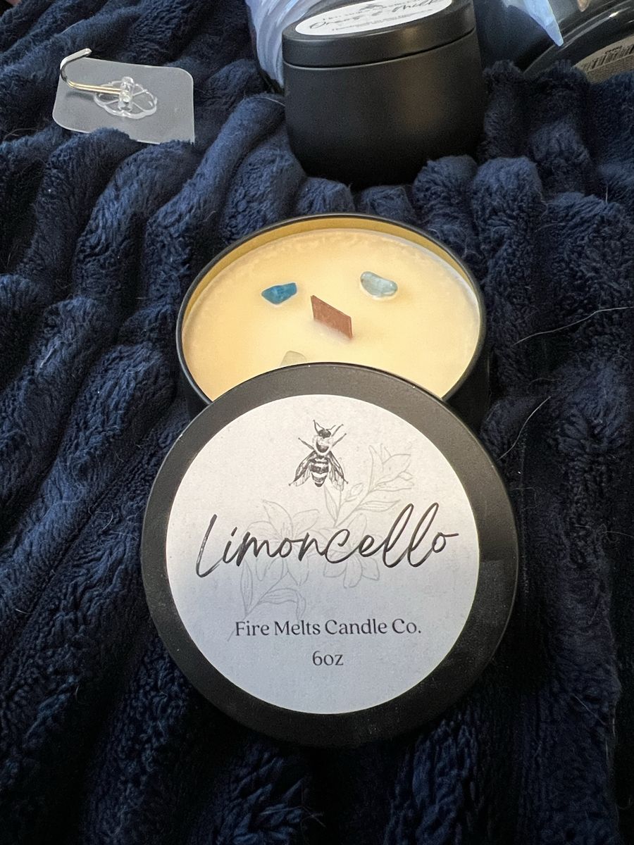 Fire Melts Candle Co. Limoncello & Oreos & Milk Soy Candles - Handmade 6oz