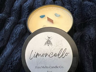 Fire Melts Candle Co. Limoncello & Oreos & Milk Soy Candles - Handmade 6oz