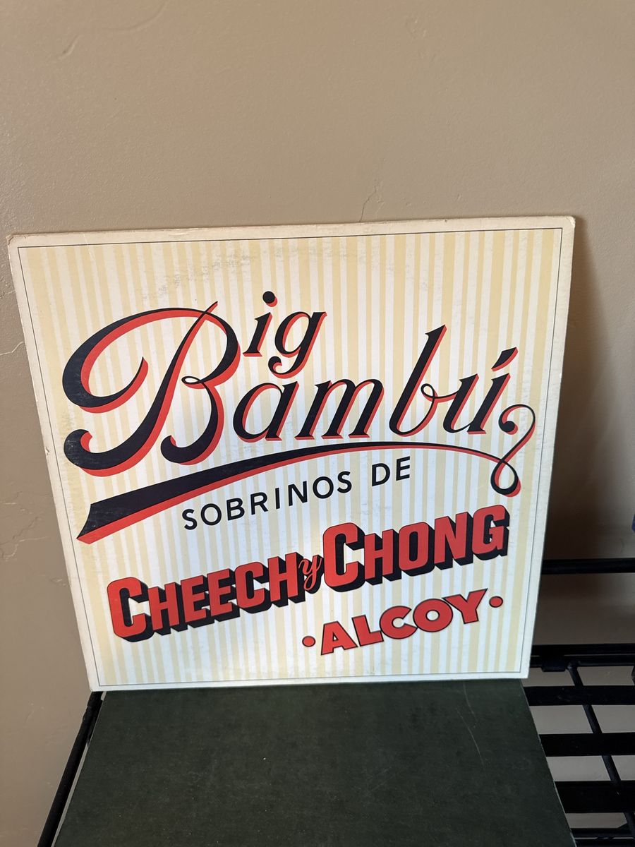 Cheech and Chong Big Bambu Vintage Style Decorative Sign