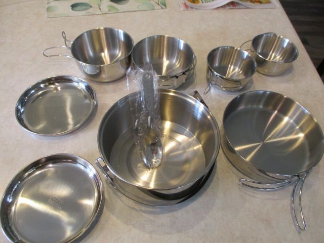 New Large 2 man mess kit