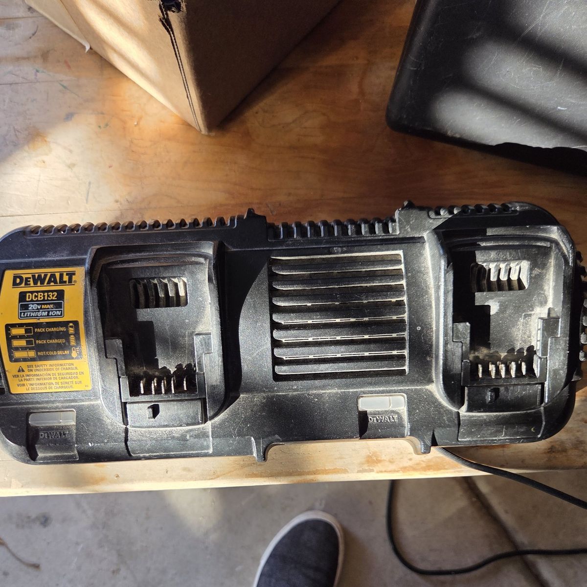 Dewalt DCB132 used