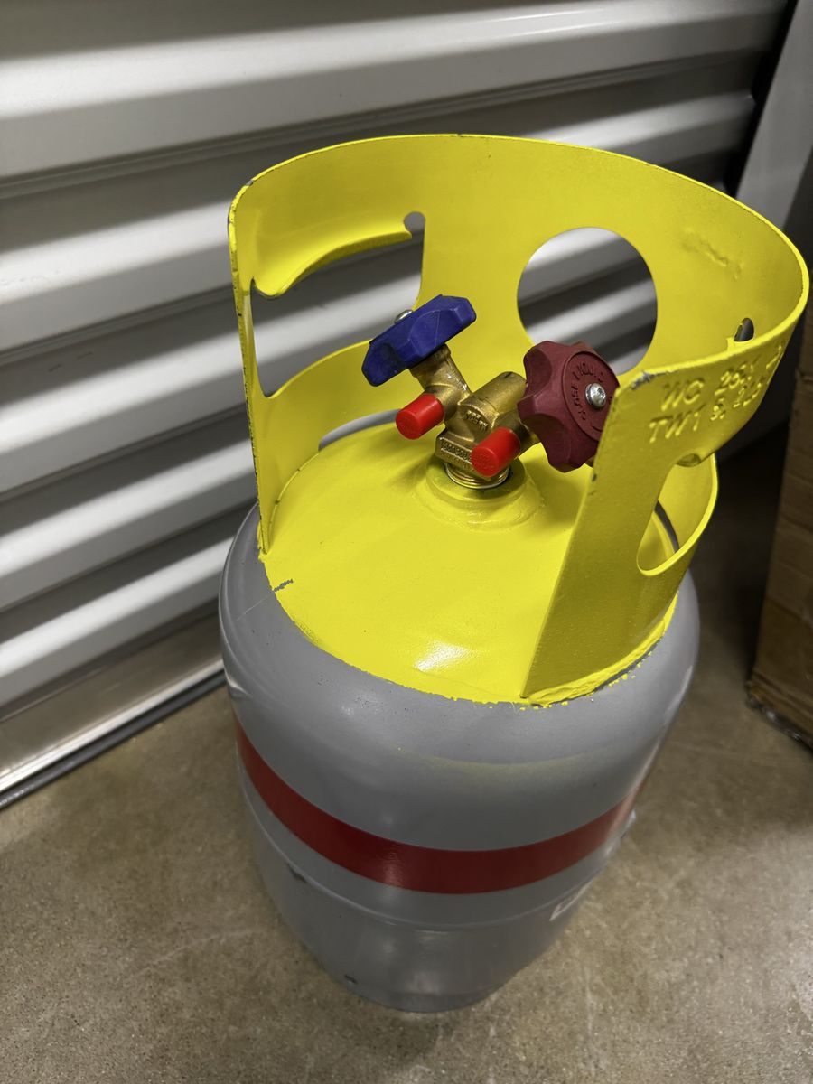 NEW 30 LB Refrigerant Recovery Cylinder Tank for A2L Refrigerants