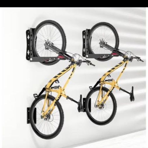 Swivel Bike Wall Mount 2 Pack Vertical