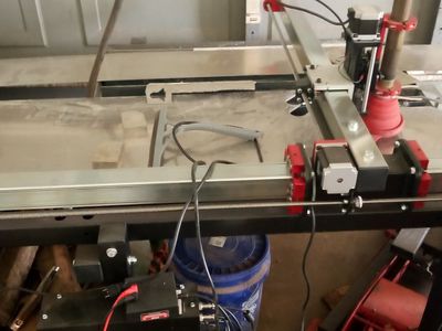 hypertherm powermax plasma cutter with langmuir cnc table