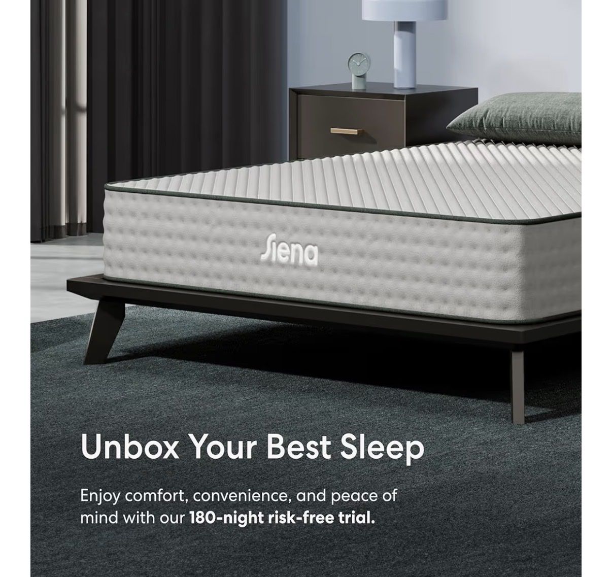 Brand new! 10” Full Hybrid Firm Mattress