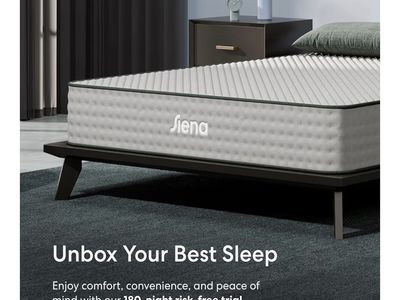 Brand new! 10” Full Hybrid Firm Mattress