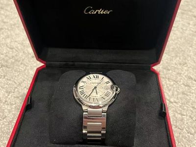 2019 Cartier Balloon Bleu Watch 42mm With Box