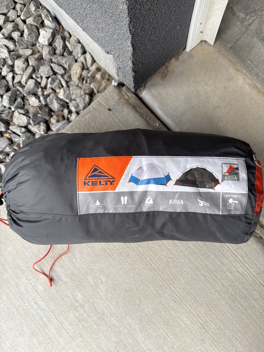 Kelty Late Start 2-Person Camping Tent and Footprint