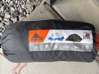 Kelty Late Start 2-Person Camping Tent and Footprint