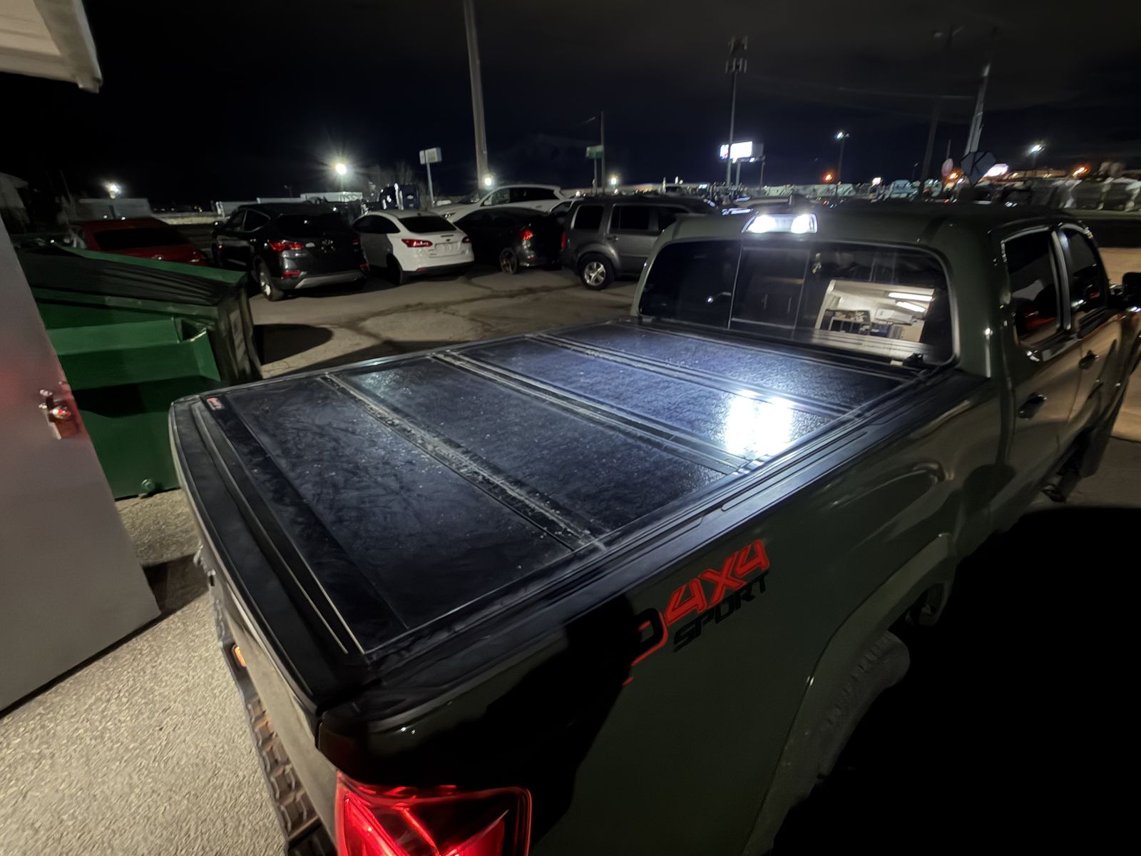 Backflip bed cover for long bed 2020 Tacoma