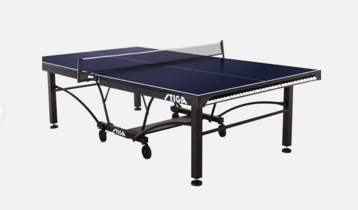 STIGA T8743 Indoor Ping Pong Table Foldable with Net