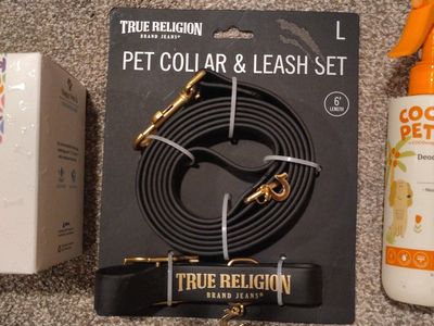 Deodorizer, Leash+Collar, & Waste Bags