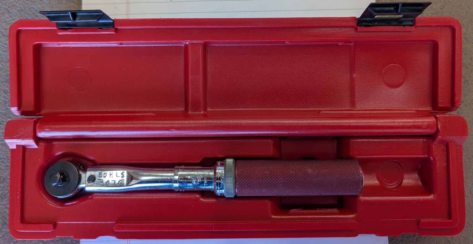 Mac Tools TW450, 0-40 lb Torque Wrench, 1/4-in drive