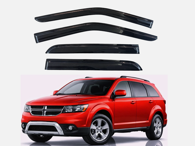 2009-2020 Dodge Journey Window Visors Rain Guards Vent Deflectors 4PC KPY