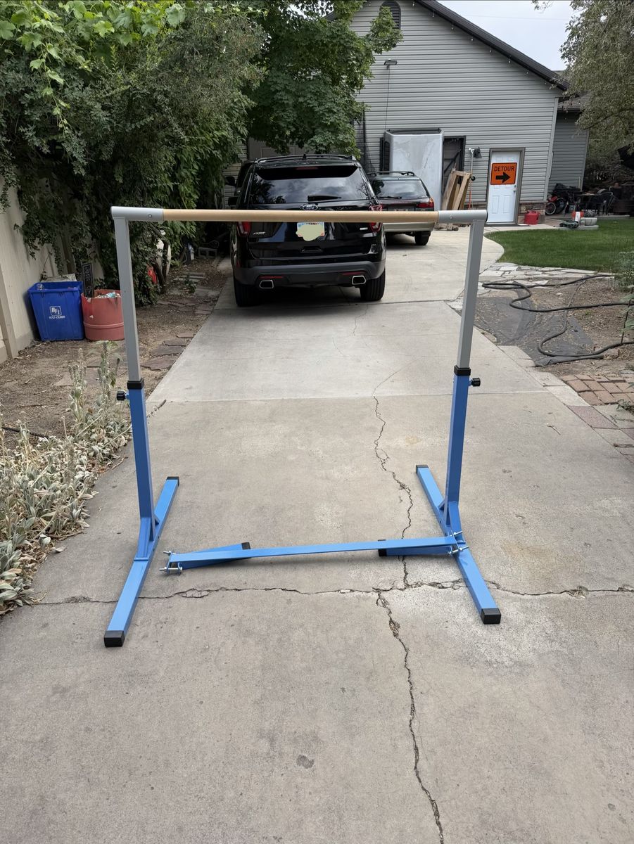 Adjustable Gymnastics Horizontal Bar Kids Training Kip Bar
