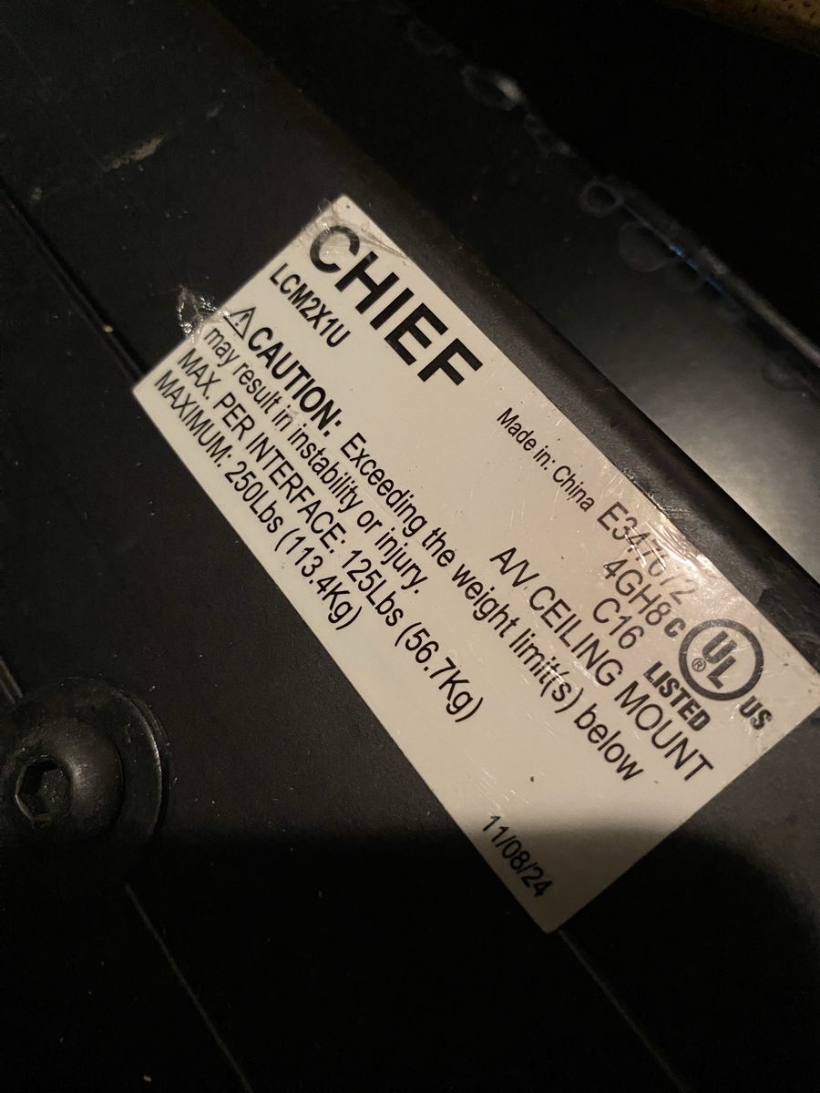 Double wall mount TV please read entire description