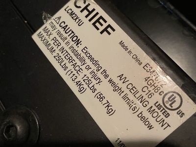 Double wall mount TV please read entire description