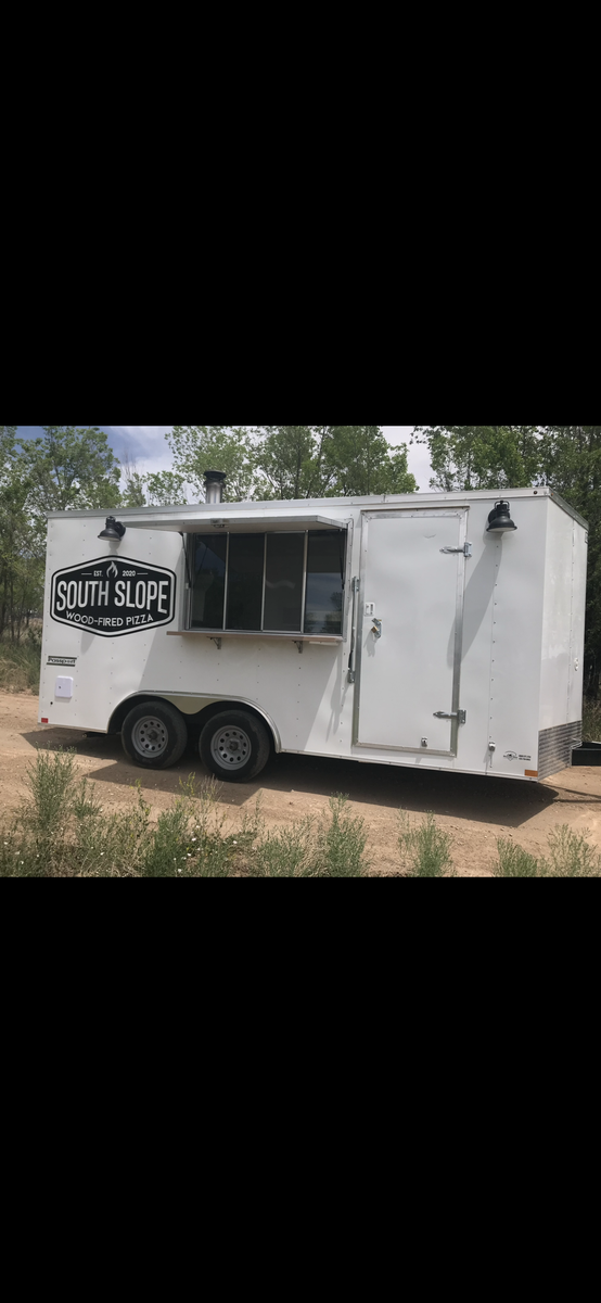 Food Truck-pizza oven trailer