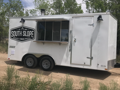 Food Truck-pizza oven trailer