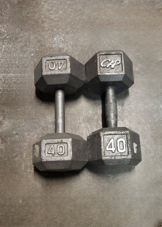 dumbbells 80 pounds