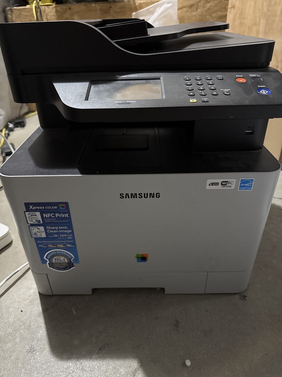 Samsung Xpress C1860FW Wireless Color Laser All-In-One Printer/Copier/Scanner