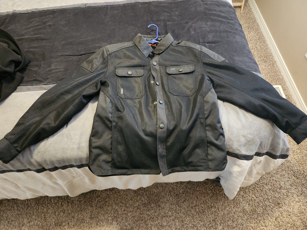 Mens XL Reax Mesh Riding Jacket