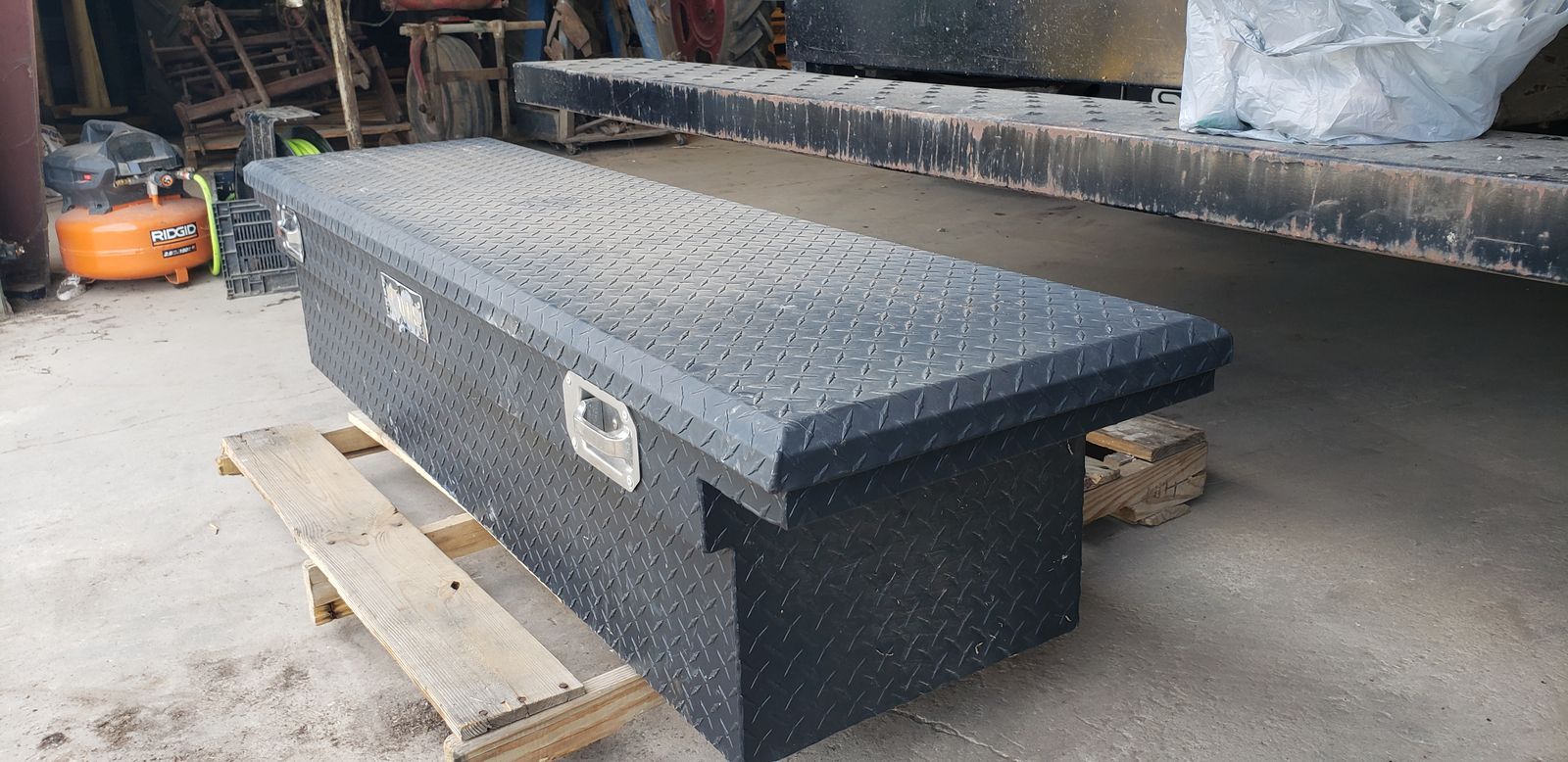 Low Profile Black Tool Box.