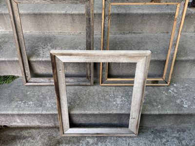 Rustic Barn Wood Picture Frames