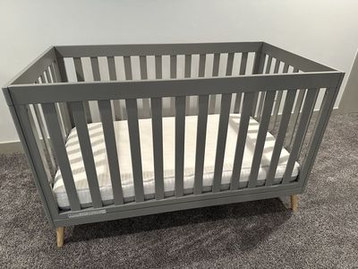 Delta Children Essex 4-in-1 Crib and Graco Mattress