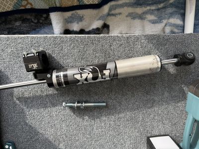 Fox Performance Series 2.0 TS Steering Stabilizer for 2007-2018 Jeep JK Wrangler