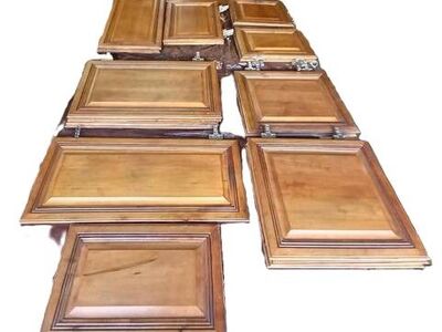 24 Maple Cabinet Doors with Hardware; Various sizes-MAKE OFFER!