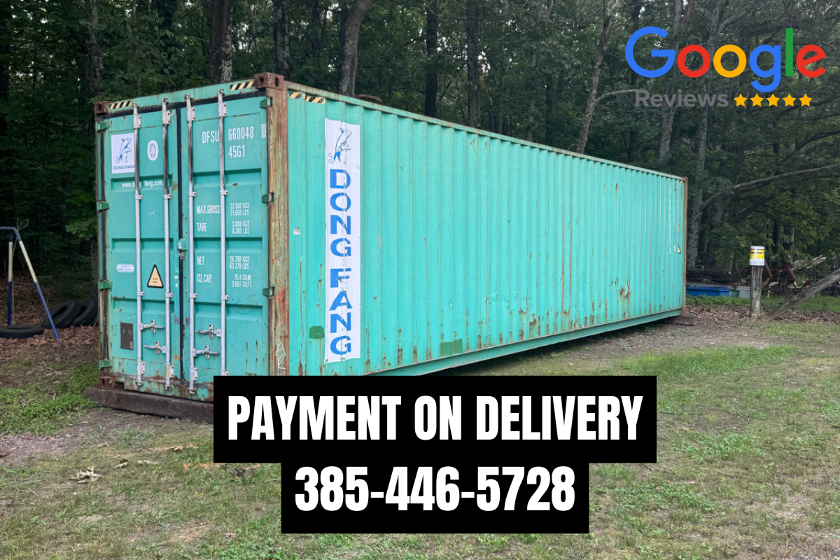 40ft High Cube Shipping Container – For Sale – Salt Lake City UT