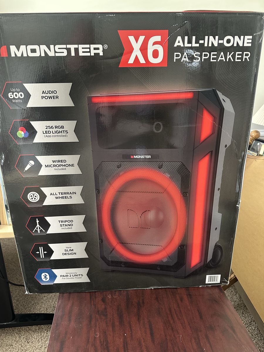 Monster PA speaker