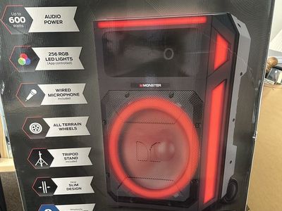 Monster PA speaker