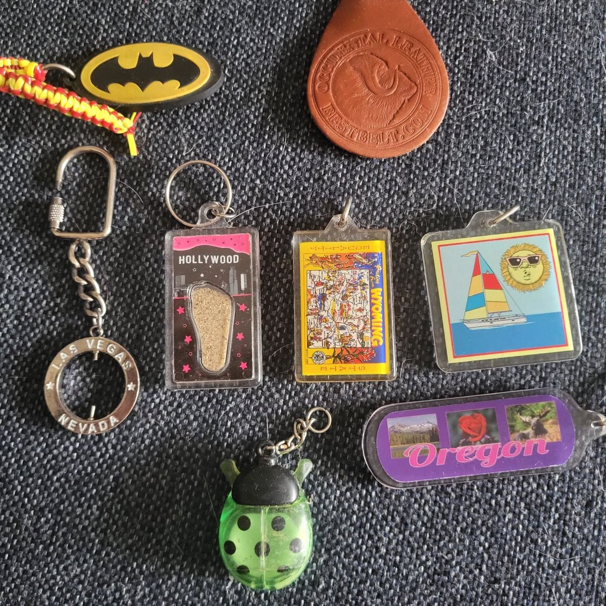 set of key chains