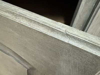 Rustic Grey Entertainment Center