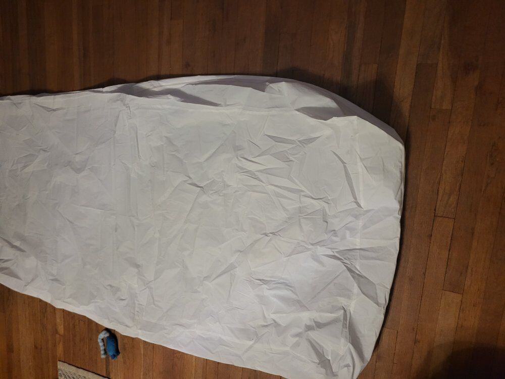 Twin Size Plastic Matress Cover