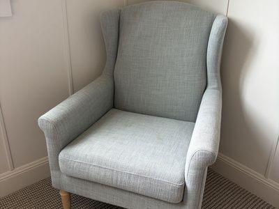Baby Blue Armchair