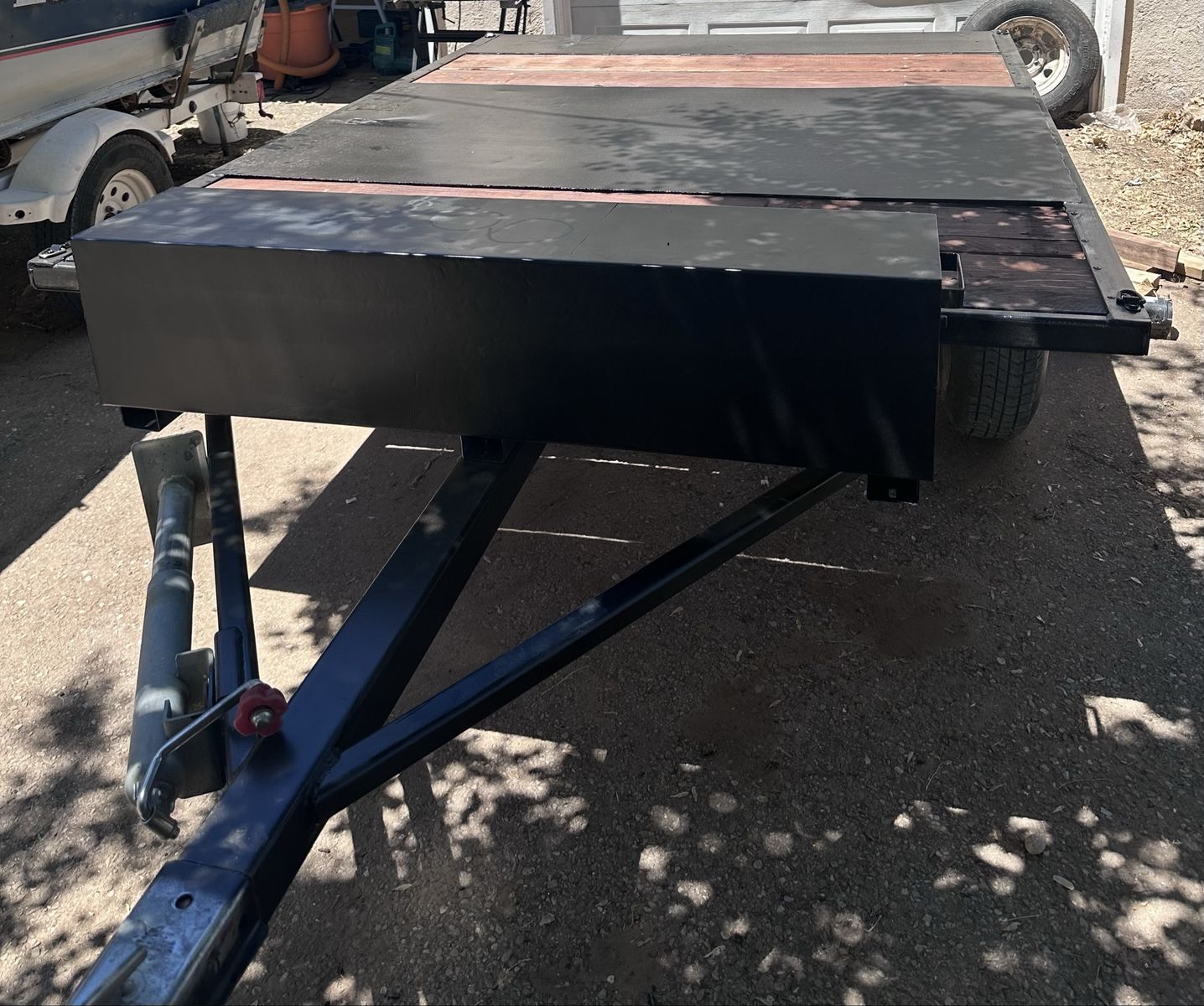 8x6 flat deck trailer
