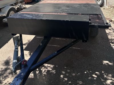 8x6 flat deck trailer